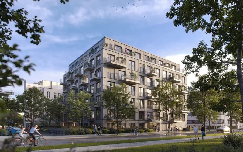 Haus im Grünen in Berlin