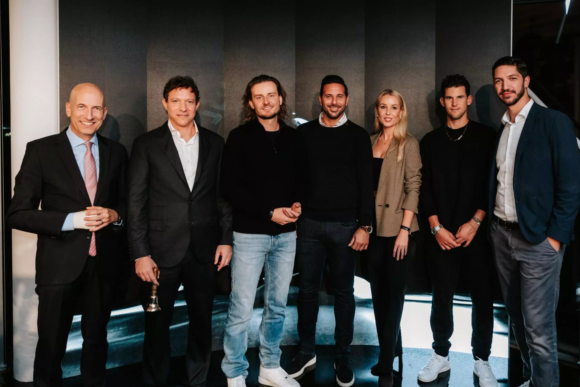 Gruppenfoto beim Steelcoin Event