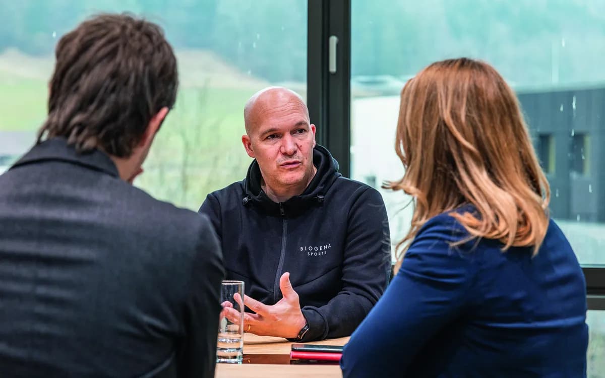 Biogena-Vorstand Stefan Klinglmair