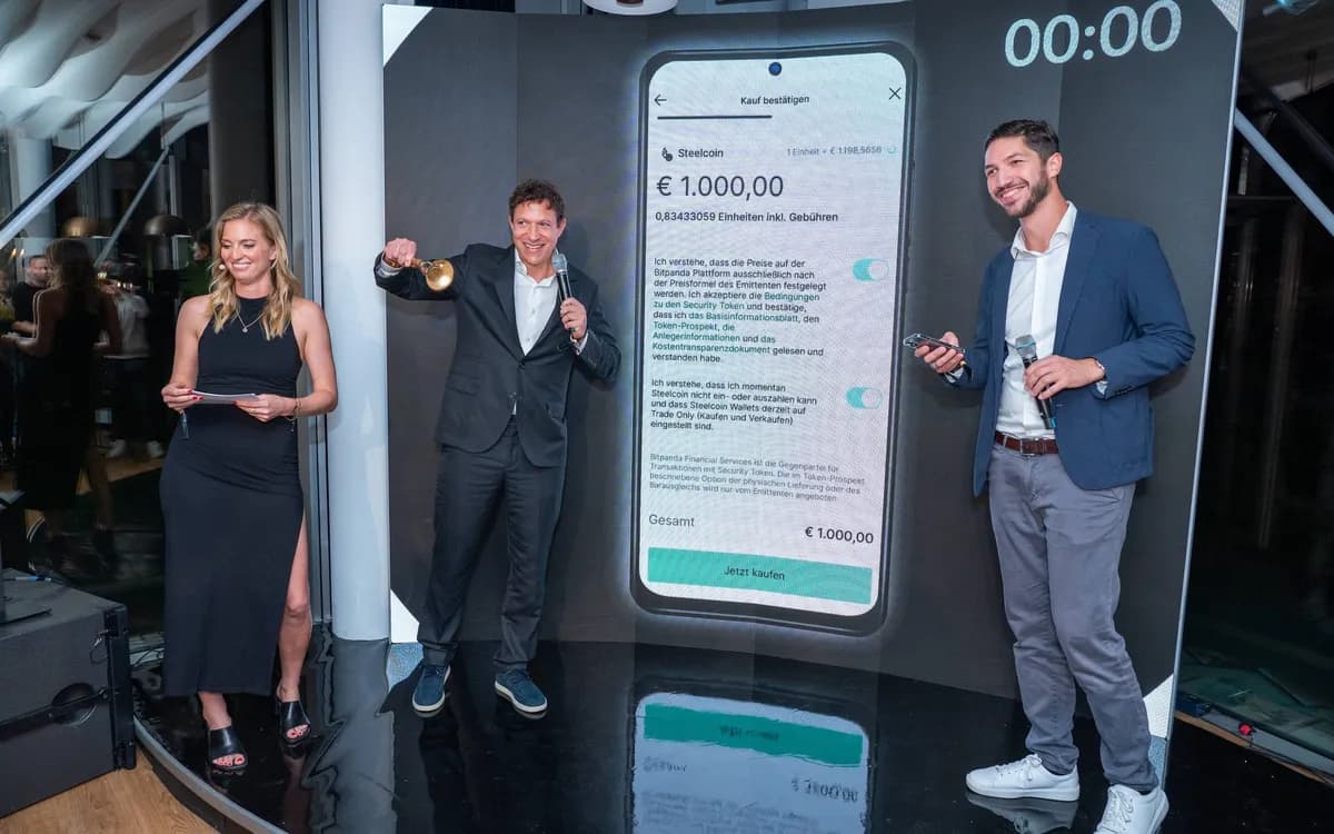 Steelcoin von Bitcoin Ring the Bell