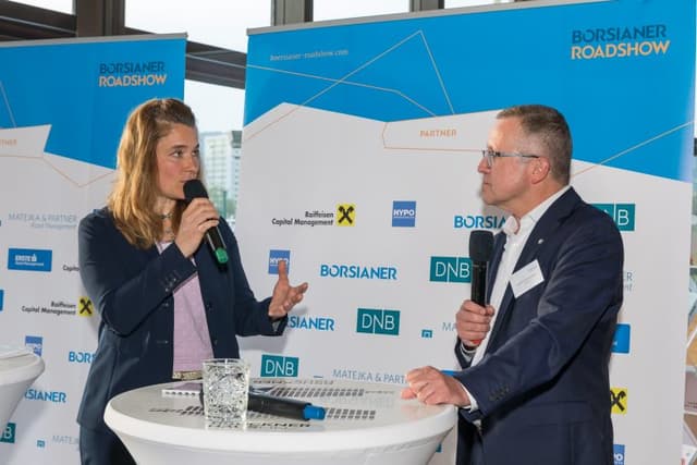 Ingrid Krawarik fühlte im Investment-Talk Robert Machtlinger, dem CEO der FACC AG auf den Zahn....