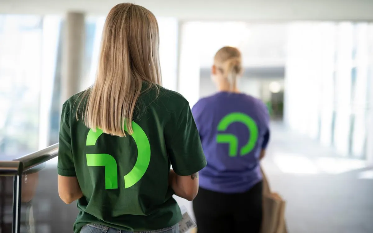 OMV Logo auf T-Shirts