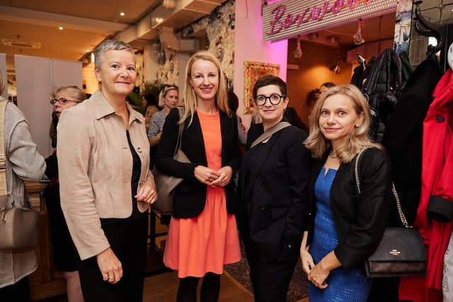 Angelika Sommer-Hemetsberger (OeKB AG), Marion Swoboda-Brachvogel (Aleda), Karin Schitd-Mitscher (Erste Bank) und Kalina Jarova (OeKB)