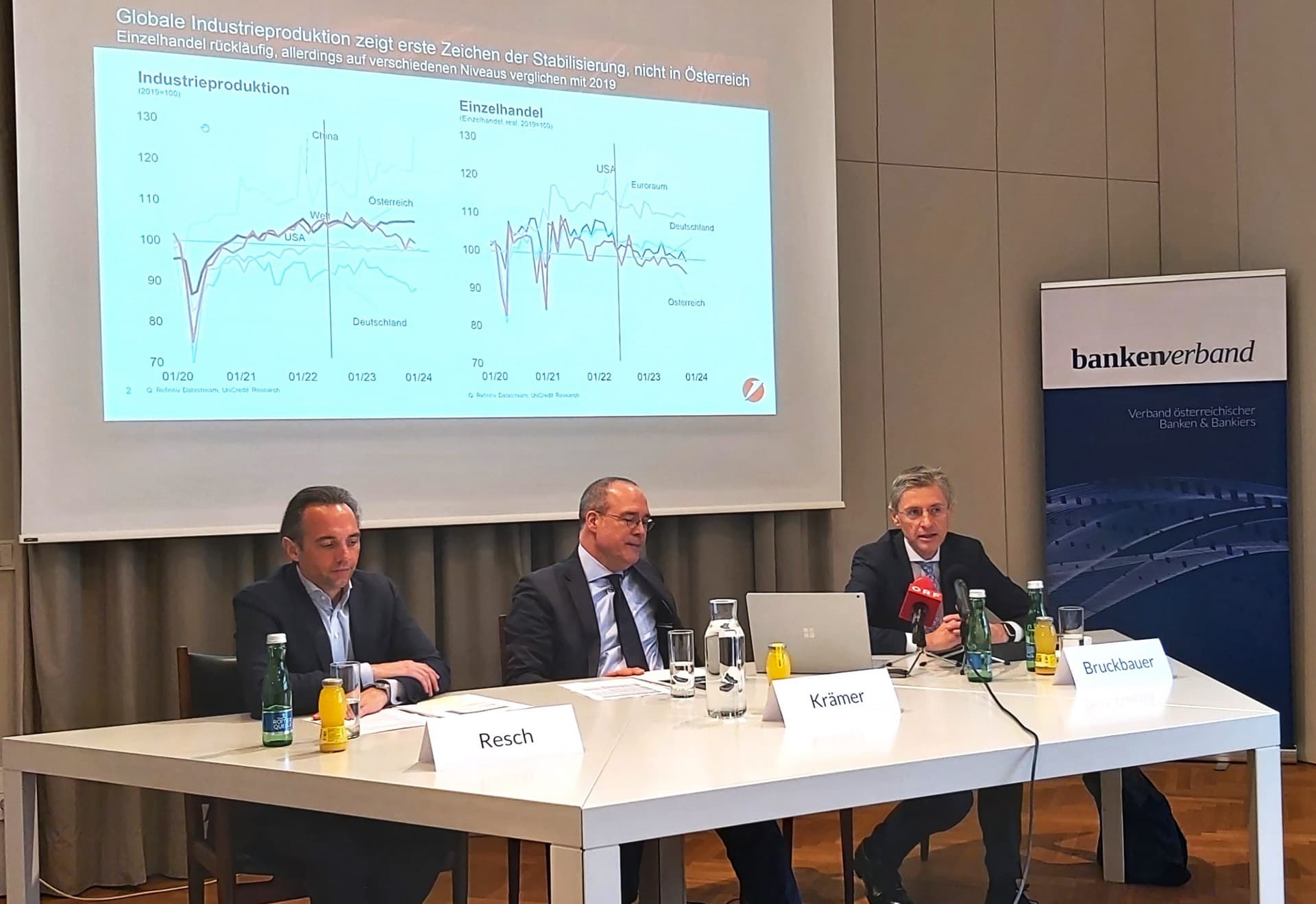Stefan Bruckbauer Bankenverband Ausblick Industrie